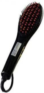 Berta ceramic hair straightener brush comb best sale