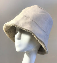 Load image into Gallery viewer, Reversible Sherpa Bucket Hat
